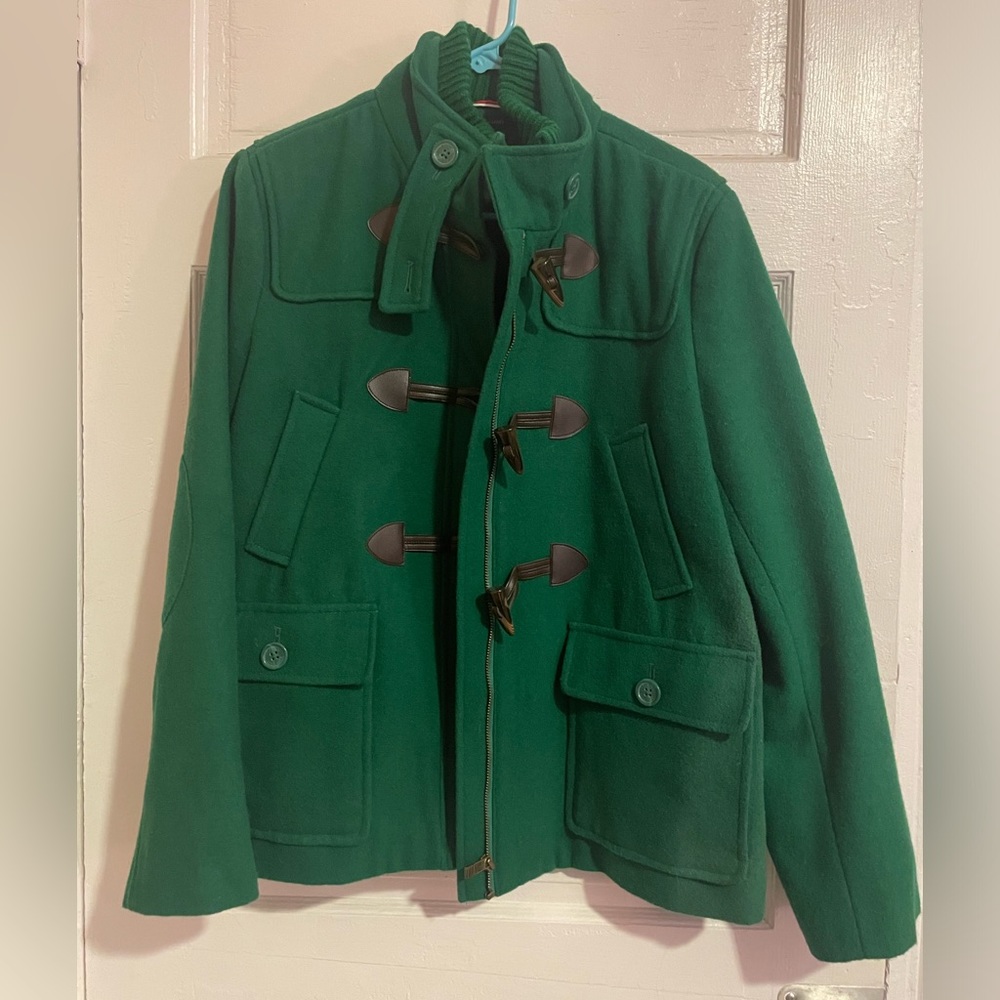 Green Tommy Hilfiger Coat